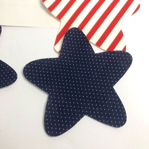 1993 kappie originals red white and blue stars gold stars with shirt diagram - Picture 8 of 11